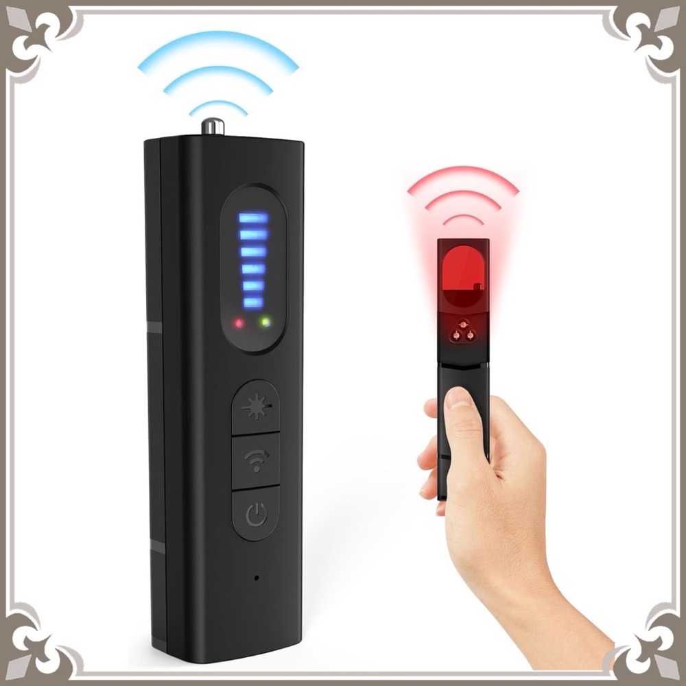 Wireless Hidden Camera Detector Device Anti Spy RF Scanner Bug Tracker Finder